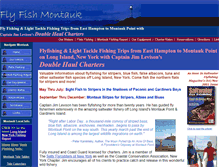 Tablet Screenshot of allmontaukflyfishing.com